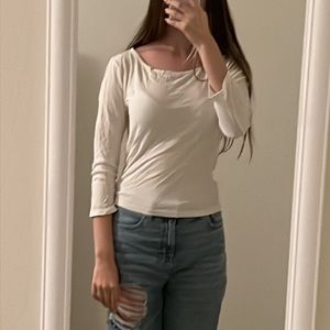 Small American eagle 3/4 length shirt